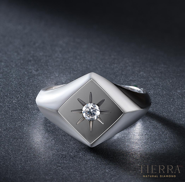 Mẫu nhẫn kim cương nam NNA2103 độc đáo đầy cá tính